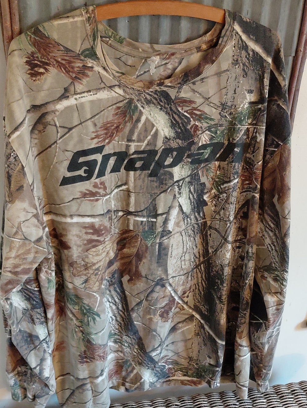 Vintage Camo Long Sleeve Tee